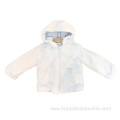 100% polyester baby winter jacket with hood